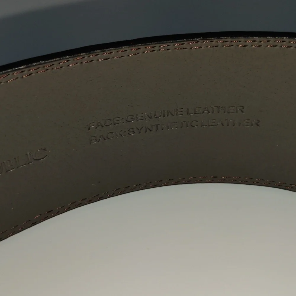 Banana Republic Dark Brown Weaved Belt